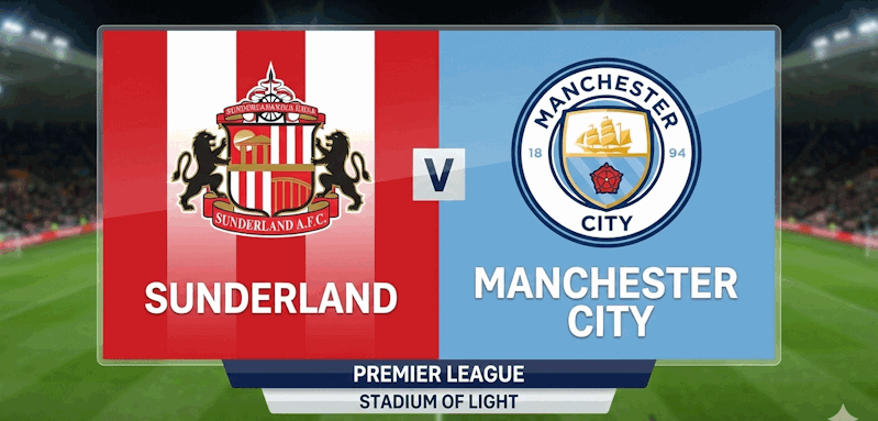 sunderland man city